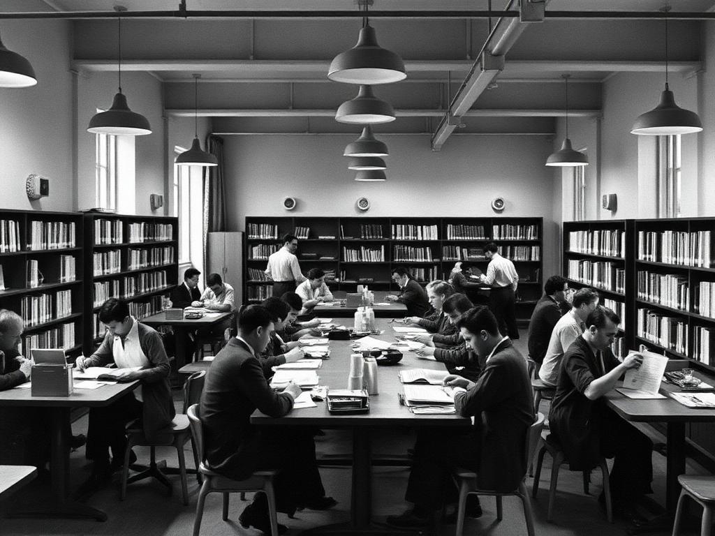 Comunità & welfare — immagine d'archivio Olivetti
